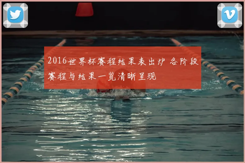 2016世界杯赛程结果表出炉 各阶段赛程与结果一览清晰呈现